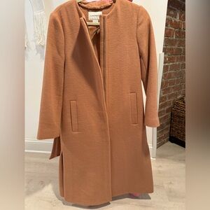 Club Monaco, XS Coat NWT, detachable scarf, Retails $498